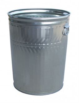 Galvanized Trash Cans 32 gallon Heavy Gauge