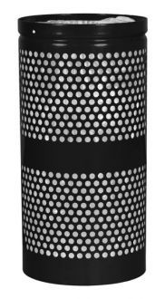 20-Gallon Perforated Trash Receptacle