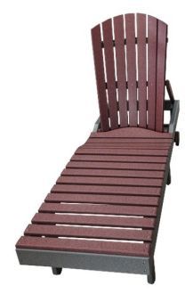 Fanback Chaise Lounge