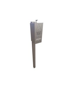 Post Mounted Hand Sanitizer