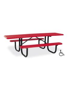 8 Foot Extra Heavy Duty ADA Compliant Picnic Table