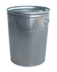 Galvanized Trash Cans 24 gallon Heavy Gauge