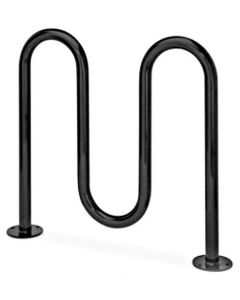 Serpentine Bike Rack - Double