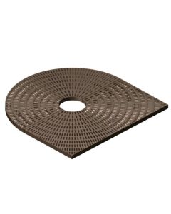 5 Foot Round Square Plastic Tree Grate