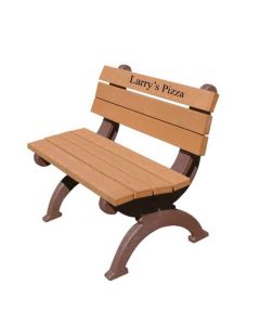 4 Foot Monarque Memorial Park Bench