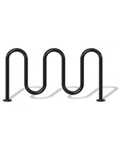 Serpentine Bike Rack Triple