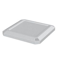 52 Gallon Square Flat Dust Cover Trash Receptacle Lid