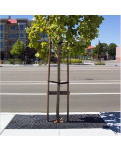 5 Foot x 10 Foot Rectangular Plastic Tree Grate