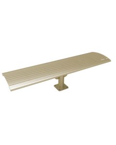 6 Foot Phoenix Steel Cantilevered Bench