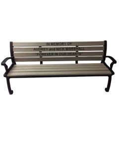 Emerald Park 5 Foot Memorial Bench