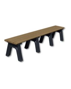 8 Foot Park Classic Backless Bench