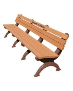 8 Foot Monarque Memorial Park Bench
