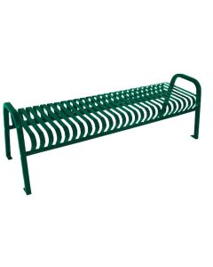 Jackson 8 Foot Steel Backless Bench