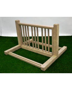 Recycled Plastic  6 Capacity Bicycle Storage Rack