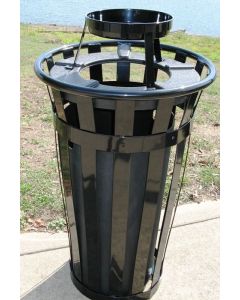 24-Gallon Main Street Ash and Trash Receptacle