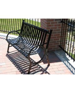 6-foot Hoop Park Bench