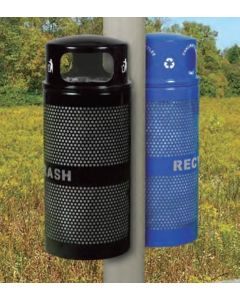 34-Gallon Trash and Recycling Receptacle