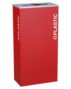 17-Gallon Modular Rectangular Recycle Bin, Plastic