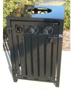 36-Gallon Square Recycling Receptacle