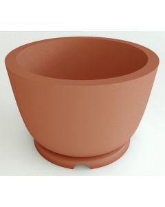 Circular Pedestal Planter Solid Colors