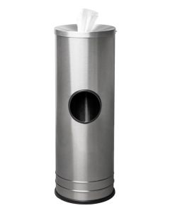 Sanitizing Wipe Dispenser, Stainless Steel