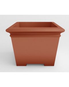 Square Footed Planters Solid Colors 17" thru 29"