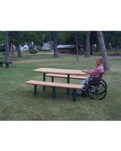 Greenwood 8 foot ADA Picnic Table