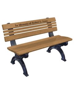 Cambridge Memorial Bench 4 Foot