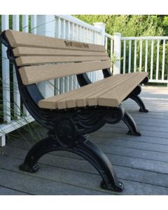 Cambridge 6 Foot Memorial Bench with Laminate Plaque