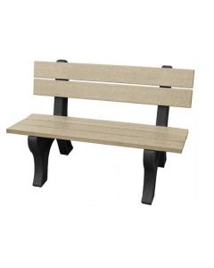 4 Foot Economizer Traditional Park Bench