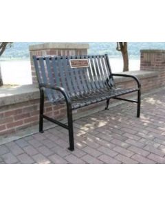 4-foot Memorial Park Bench