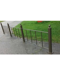 Fence Bike Rack for 18 Bikes