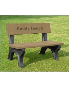 4 Foot Landmark Buddy Bench