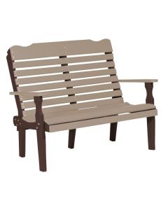 Curve Back 4 Foot Garden Bench