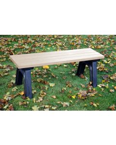4 Foot Deluxe Backless Park Bench