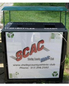 Advertising Trash and Recycle Bin