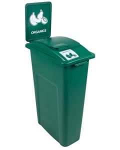 Waste Watcher 23 Gallon 30 Inch Tall Recycle Station