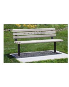 Greenwood 4-Foot Memorial Park Bench