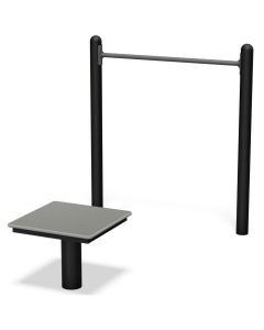 Horizontal Chin-Up Station