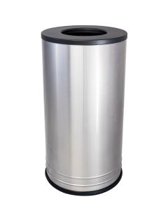 Interior Waste Receptacle with Stainless Steel top