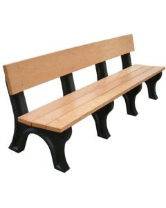 8 Foot Landmark Recycled Plastic Park Bench