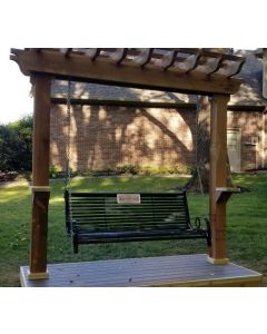6 Foot Memorial Bench Swing