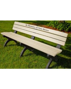 6 Foot Monarque Memorial Park Bench