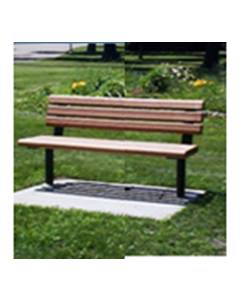 Greenwood 4-Foot Park Bench