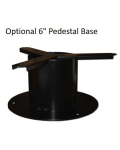 Pedestal for Plastic trash and recyclable receptacles