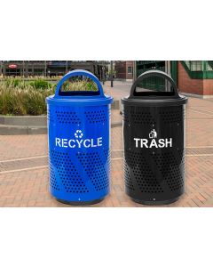 Arena 51 Gallon Perforated Receptacle