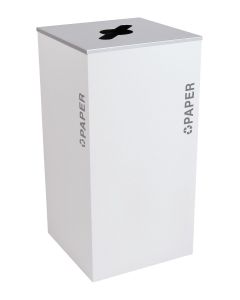 36 Gallon Modular Square Recycle Bin, Paper
