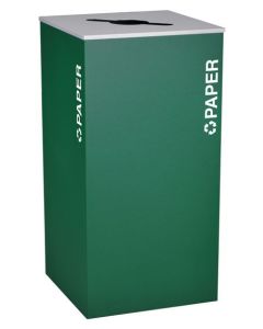 36-Gallon Modular Square Recycle Bin, Paper
