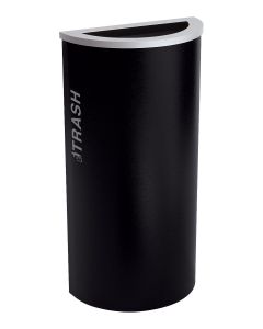 8 Gallon Modular Half Round Recycle Bin, Trash
