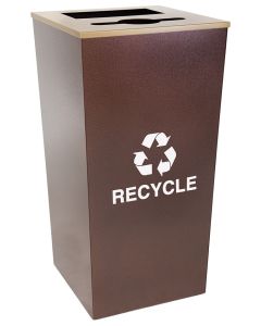 34-Gallon Tapered Combo Recycle Receptacle
